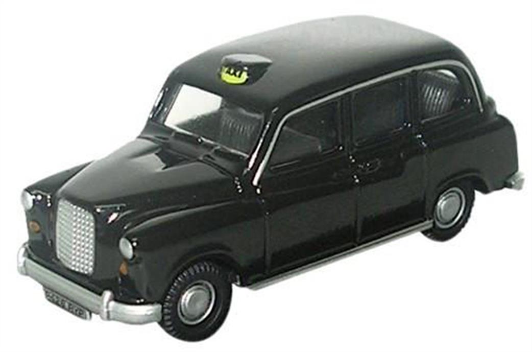 Oxford Diecast 1/76 76FX4001 FX4 Black Taxi