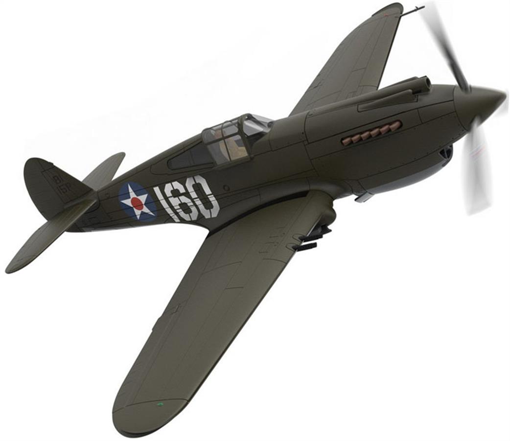 Corgi 1/72 AA28101 Curtiss P-40B Warhawk 160/15P 2nd Lt.G.Welch 47th PS 15th PG USAAF Pearl Harbor