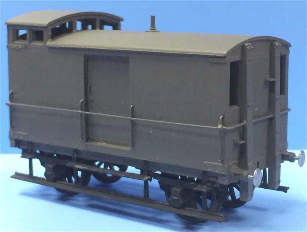 Slaters Plastikard OO 4043 LNER/NER Birdcage Brake Van