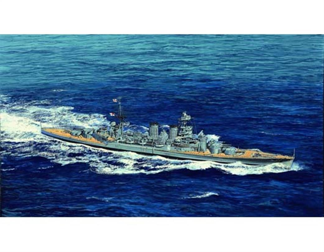 Trumpeter 1/700 05740 HMS Hood RN WW2 Battlecruiser Kit 1941