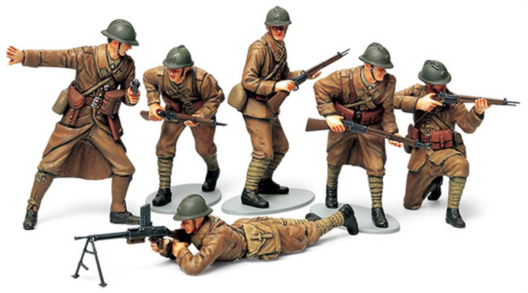 Tamiya 1/35 35288 French WW1 Infantry Set