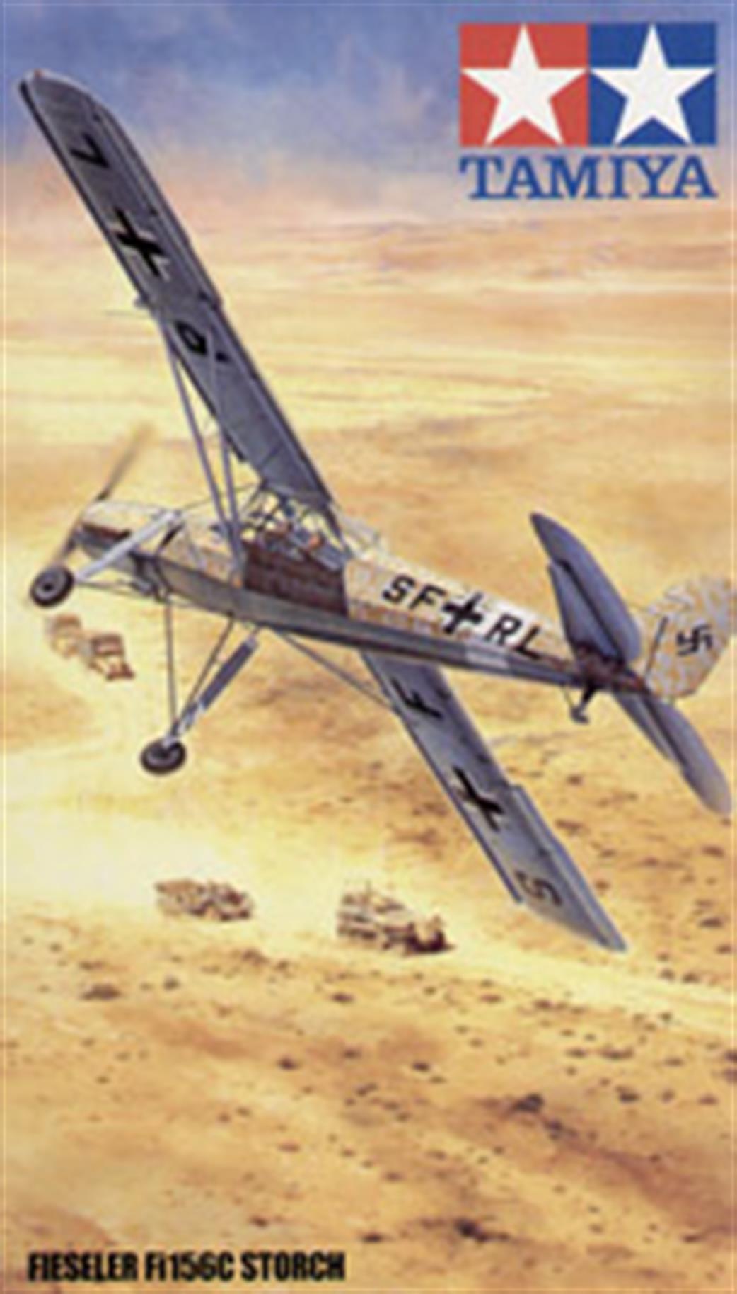 Tamiya 1/48 61100 German Fieseler Fil56C Storch Aircraft Model