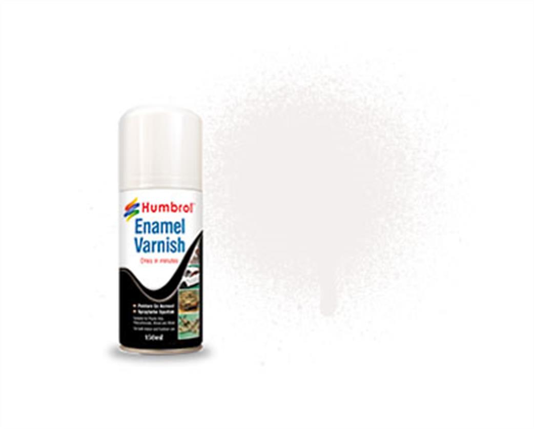 Humbrol  AD6998 Enamel 49 Varnish Matt 150ml Modellers Spray 150ml